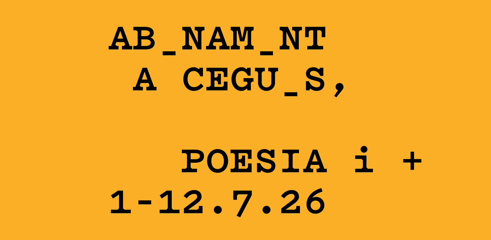 Festival Poesiaimes 2025